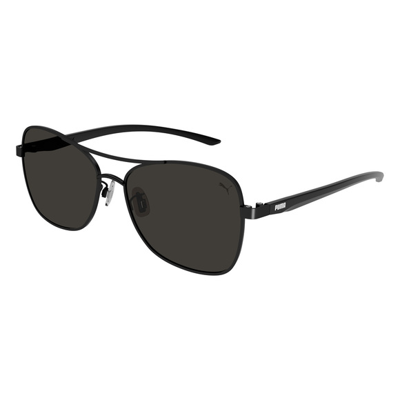 NWT PUMA PE0167SA 001 Sunglasses Black Black Smoke/Polarized Sunglasses - Picture 1 of 2